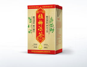 苦荞茶包装设计 从黑苦荞到植物凉茶的视觉叙事