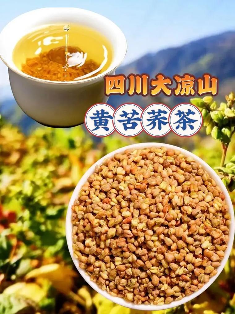 大凉山黄苦荞茶 来自高山的养生瑰宝，功效与饮用指南